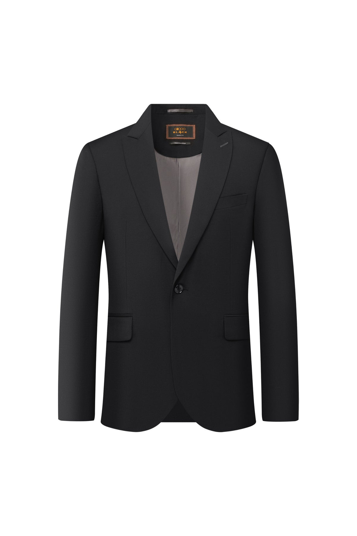 BLAACK MAN-blaack-anti-electrostatic-wool-blend-suit-blazer-66415032-Black