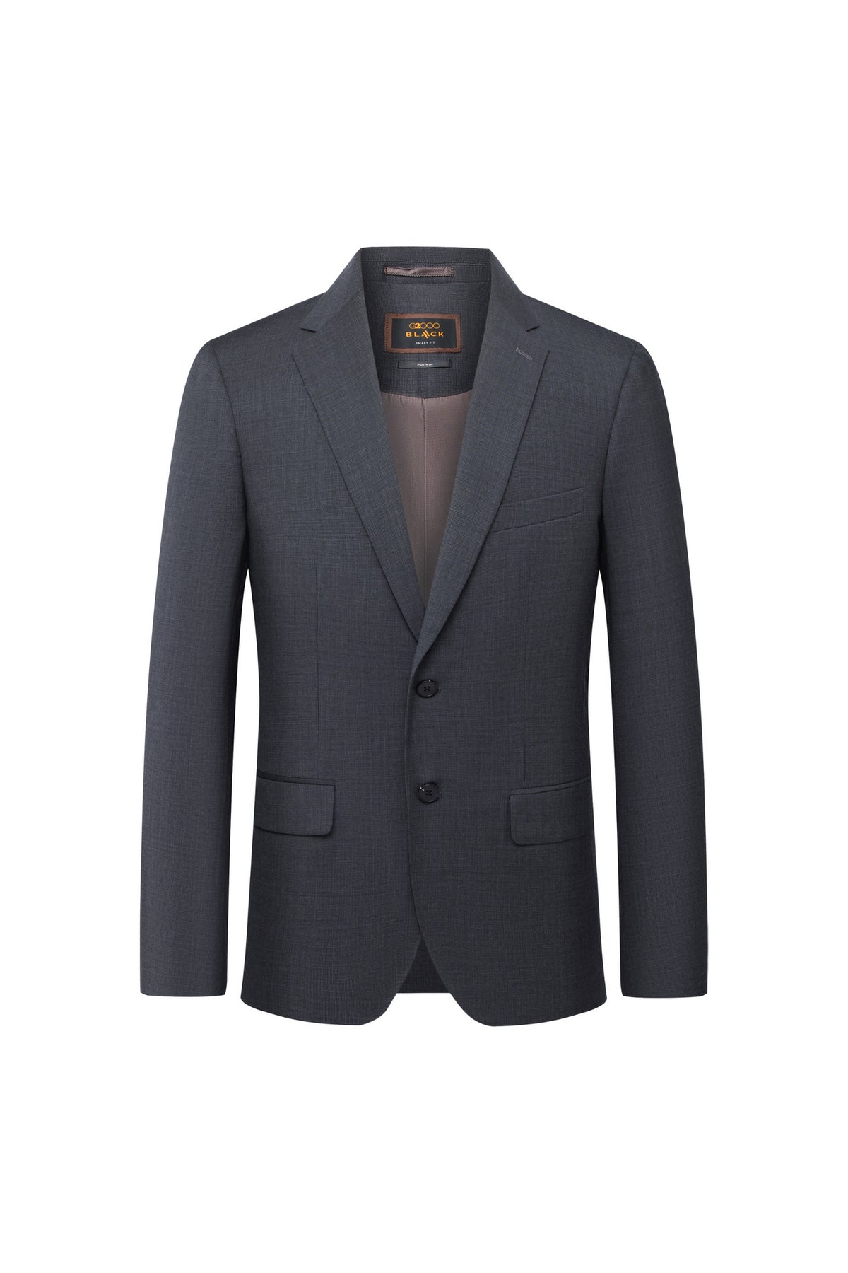 BLAACK MAN-blaack-pure-wool-notch-lapel-double-vent-suit-blazer-66415252-Grey