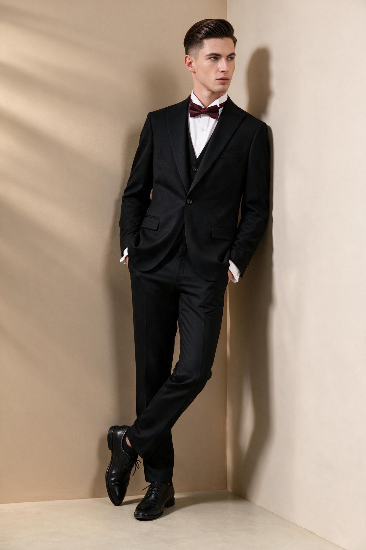 BLAACK MAN-blaack-anti-electrostatic-wool-blend-suit-blazer-66415473-Black