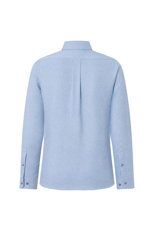 LUXURY | Easy Ironing | Premiun Cotton Silk Long-Sleeve Dress Shirt
