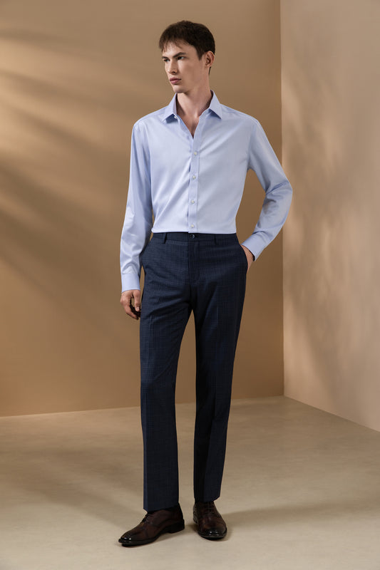 BLAACK | Non-Iron | 200/2 Pure Cotton Long-Sleeve Dress Shirt
