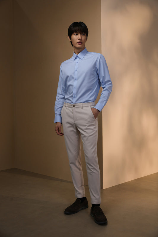 BLAACK | Non-Iron | 200/2 Pure Cotton Long-Sleeve Dress Shirt