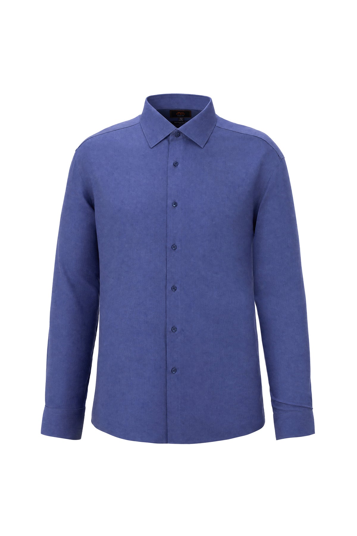 BLAACK MAN-blaack-non-iron-wool-blend-long-sleeve-dress-shirt-66421512-Blue