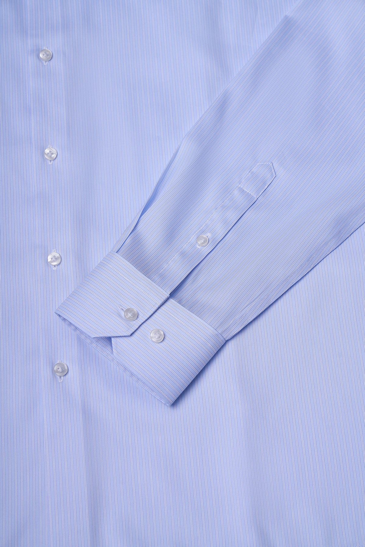 LUXURY | 方便易熨 | 高紗支蠶絲棉混紡 長袖商務恤衫