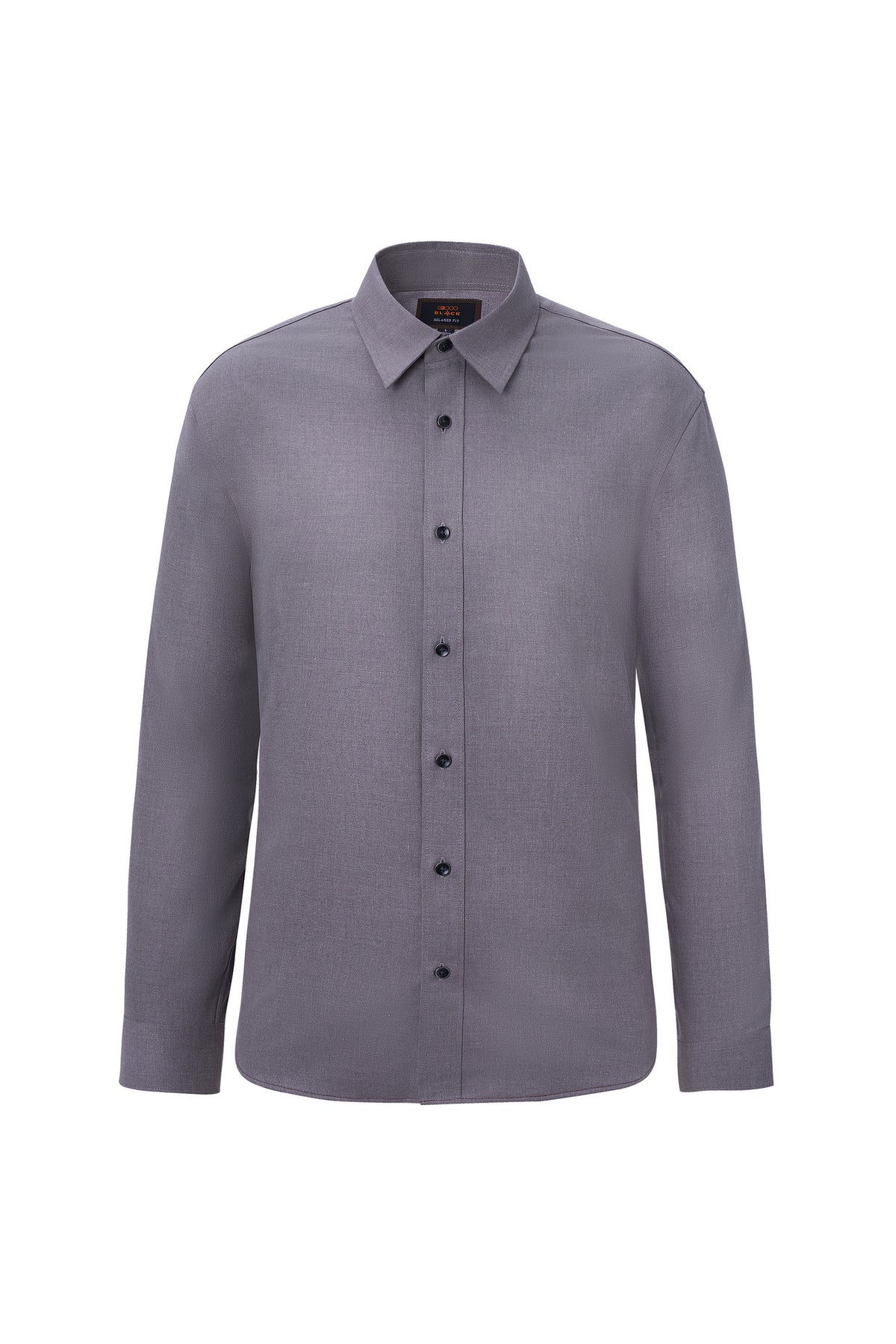 BLAACK MAN-blaack-easy-ironing-classic-collar-long-sleeve-casual-shirt-66423124-Brwon