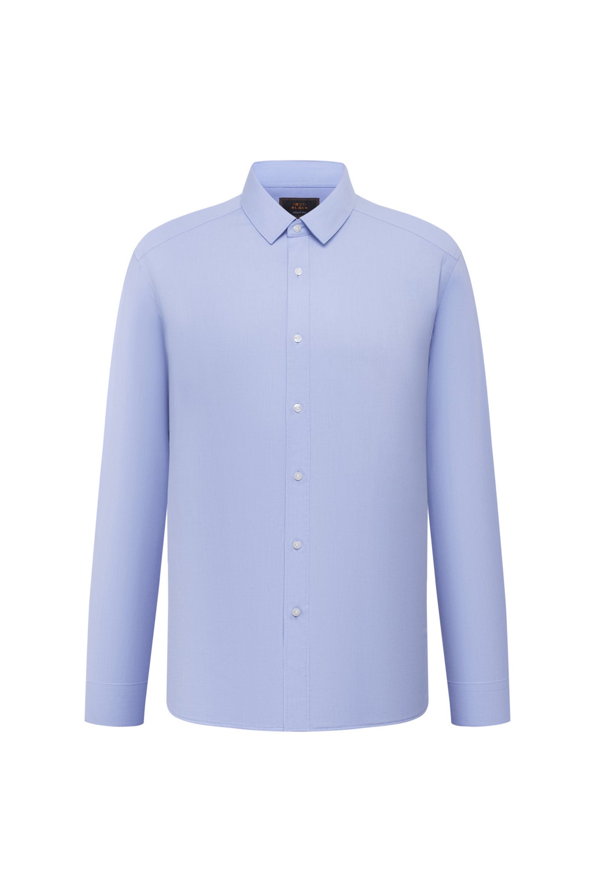 BLAACK MAN-blaack-easy-ironing-wool-silk-blend-long-sleeve-dress-shirt-66423822-Purple