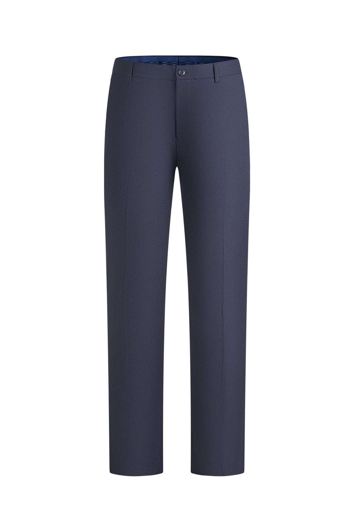 LUXURY-luxury-super-160's-wool-fixed-waistband-suit-pants-66454012-Blue