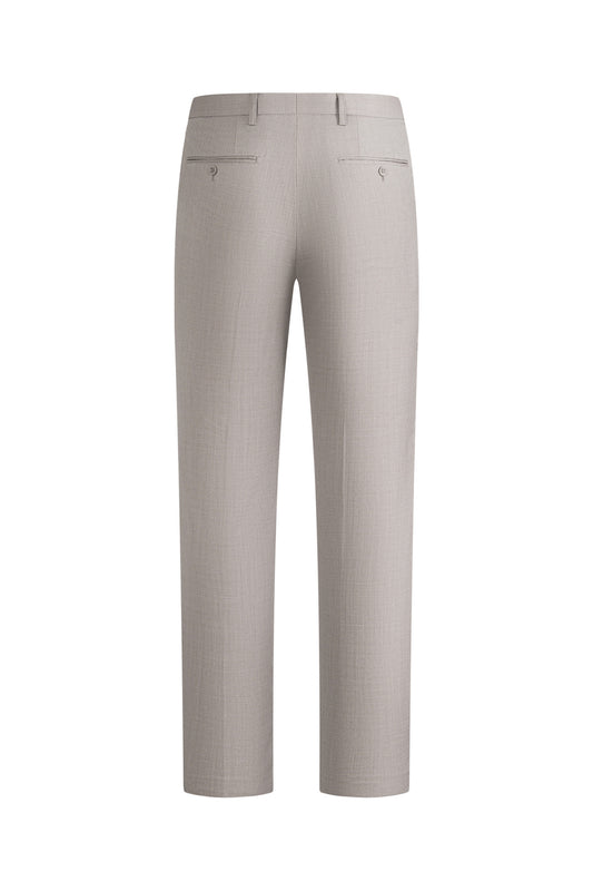 LUXURY | Italy Fabric | Fixed Waistband Suit Pants