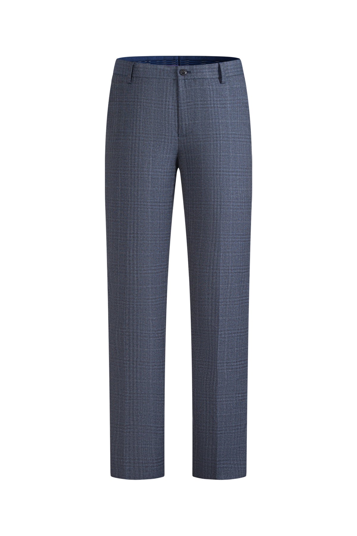 LUXURY-luxury-italy-fabric-fixed-waistband-suit-pants-66454276-Blue