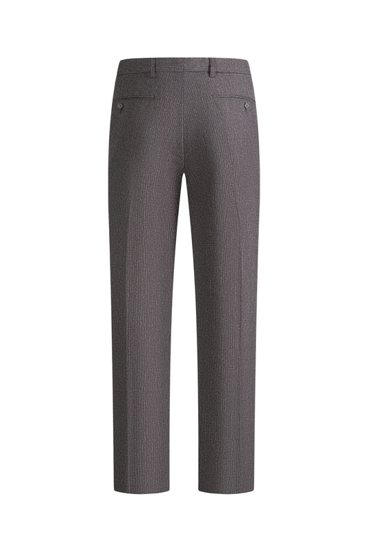 LUXURY | Italy Fabric | Fixed Waistband Suit Pants