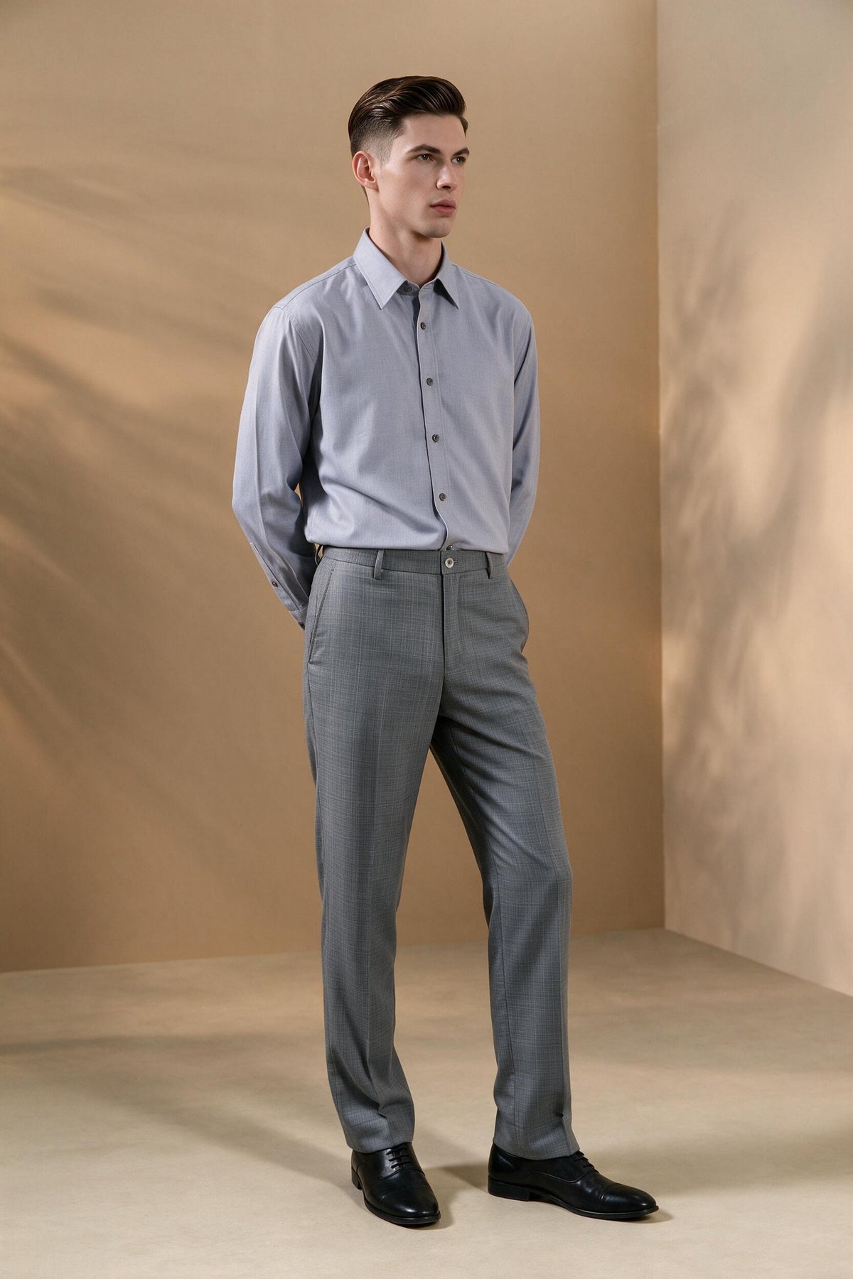 BLAACK MAN-blaack-anti-electrostatic-wool-blend-suit-pants-66455271-Grey