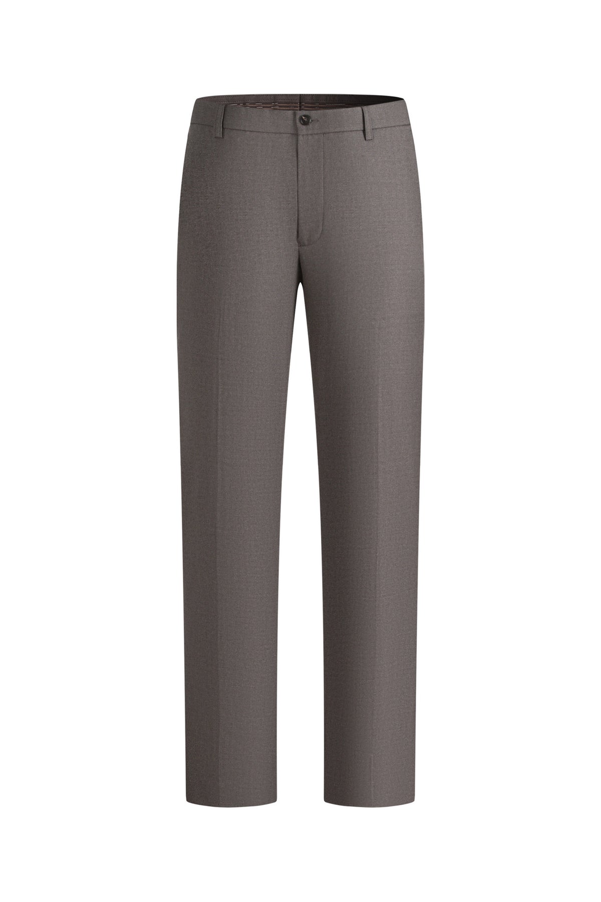 BLAACK MAN-blaack-wool-blend-fixed-waistband-suit-pants-66455451-Brwon