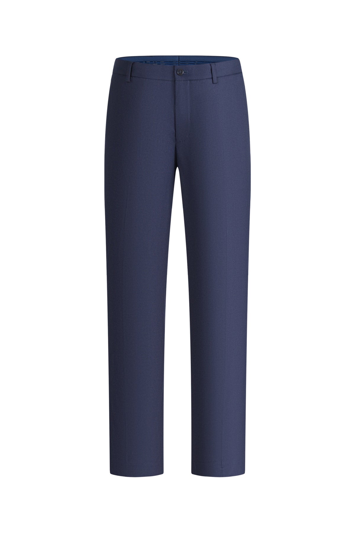 BLAACK MAN-blaack-wool-blend-fixed-waistband-suit-pants-66455451-Blue