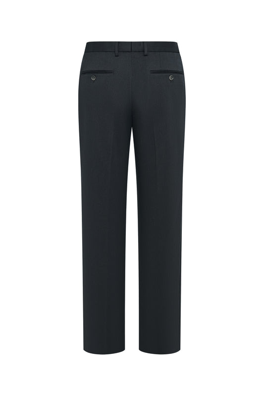 BLAACK | Hidden Elastic Waistband | Hidden Elastic Waistband Dress Pants