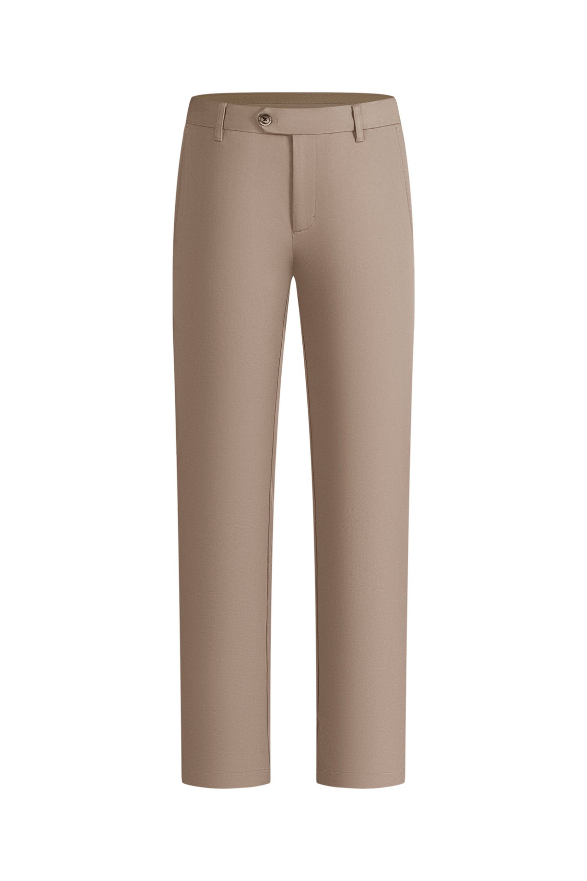 BLAACK MAN-blaack-hidden-elastic-waistband-cotton-blend-chinos-66461605-Beige