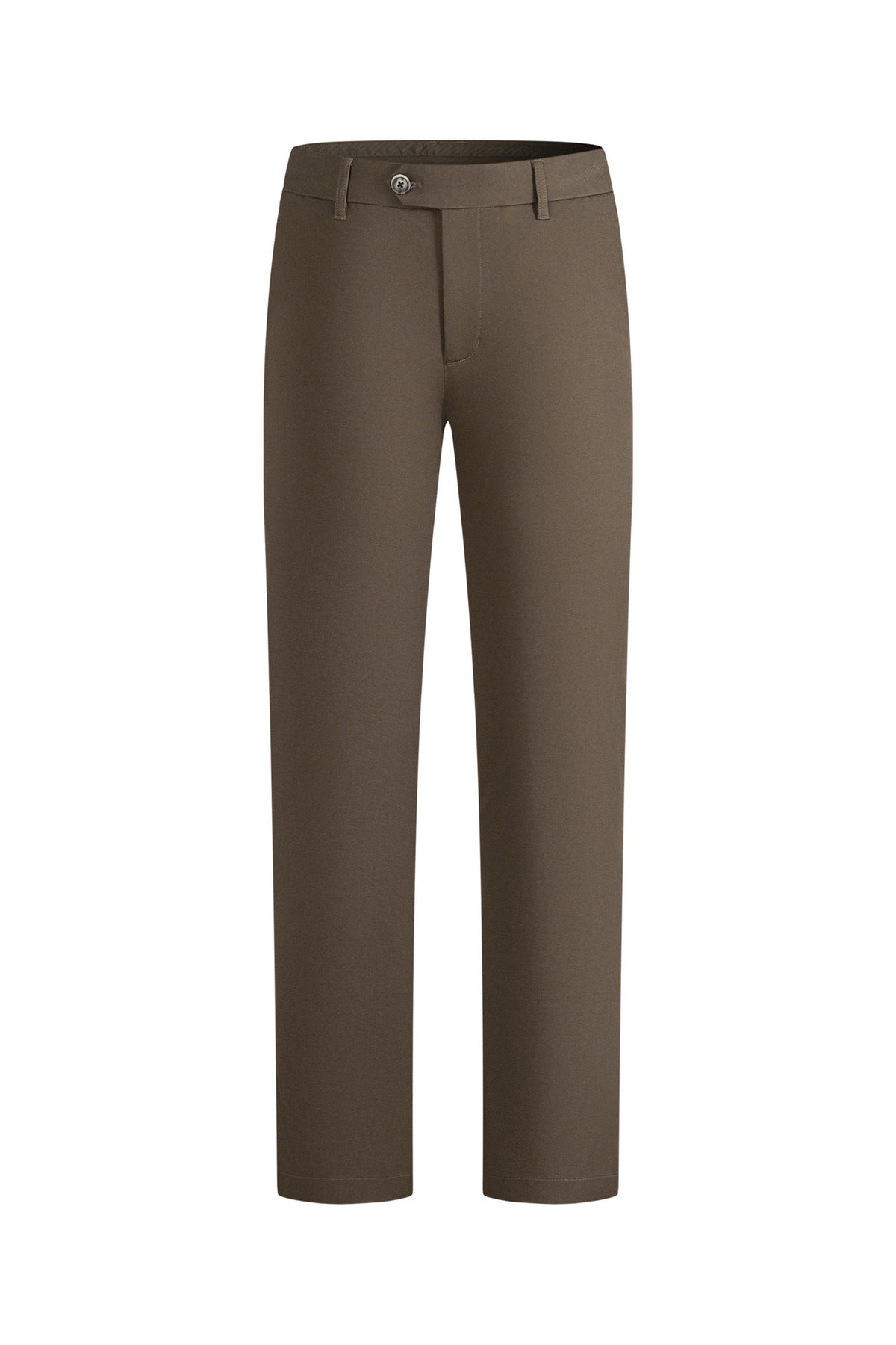 BLAACK MAN-blaack-hidden-elastic-waistband-cotton-blend-chinos-66461605-Brwon