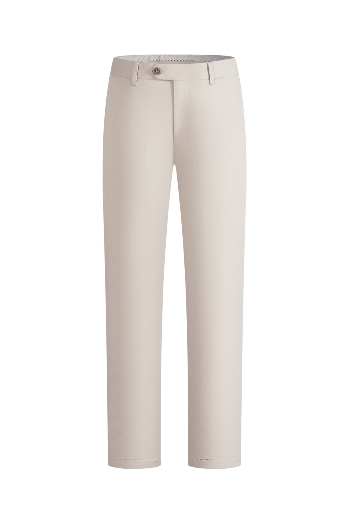BLAACK MAN-blaack-hidden-elastic-waistband-cotton-blend-chinos-66461611-Beige