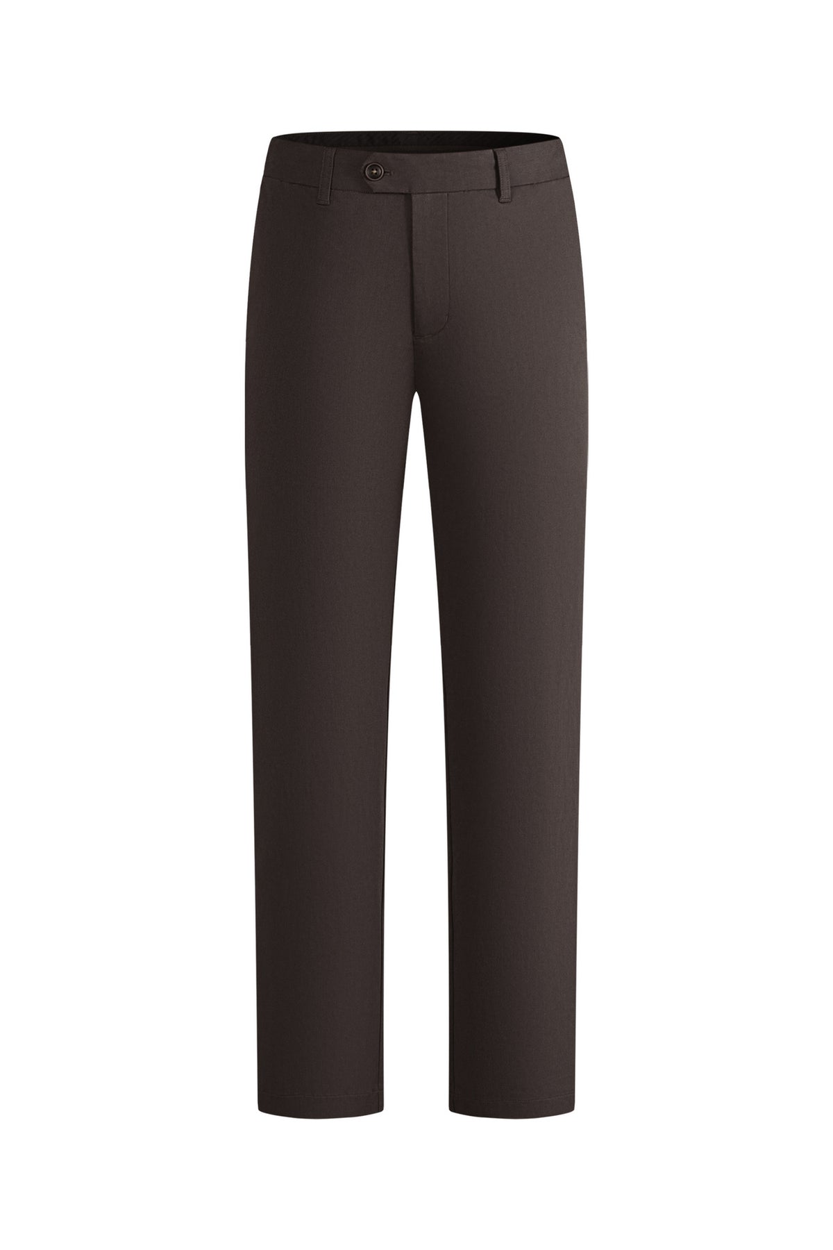 BLAACK MAN-blaack-hidden-elastic-waistband-cotton-blend-chinos-66461611-Brwon
