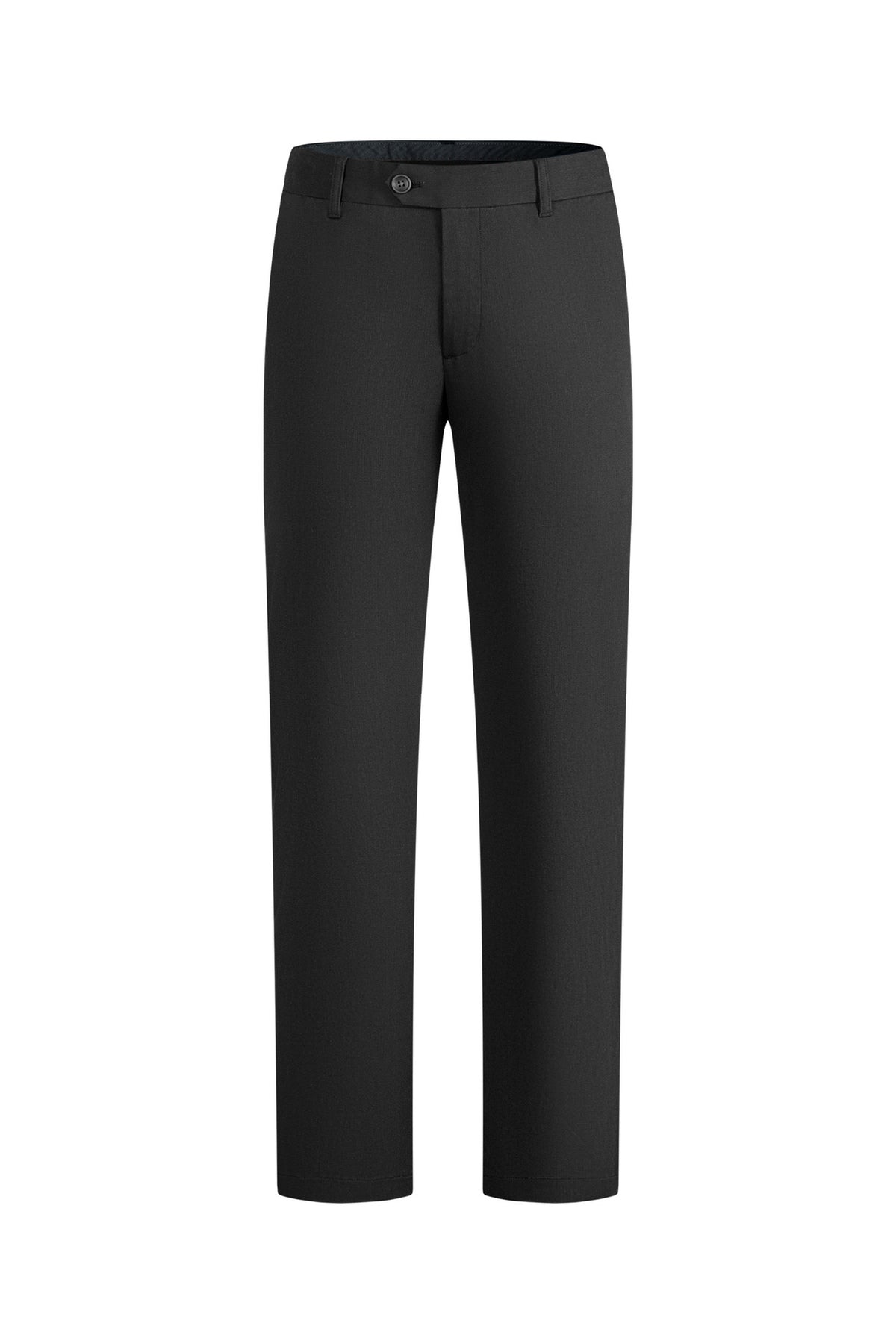 BLAACK MAN-blaack-hidden-elastic-waistband-cotton-blend-chinos-66461611-Black