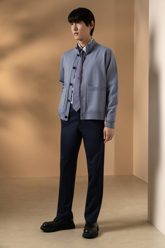 BLAACK | Wool Blend | Machine Washable Cardigan