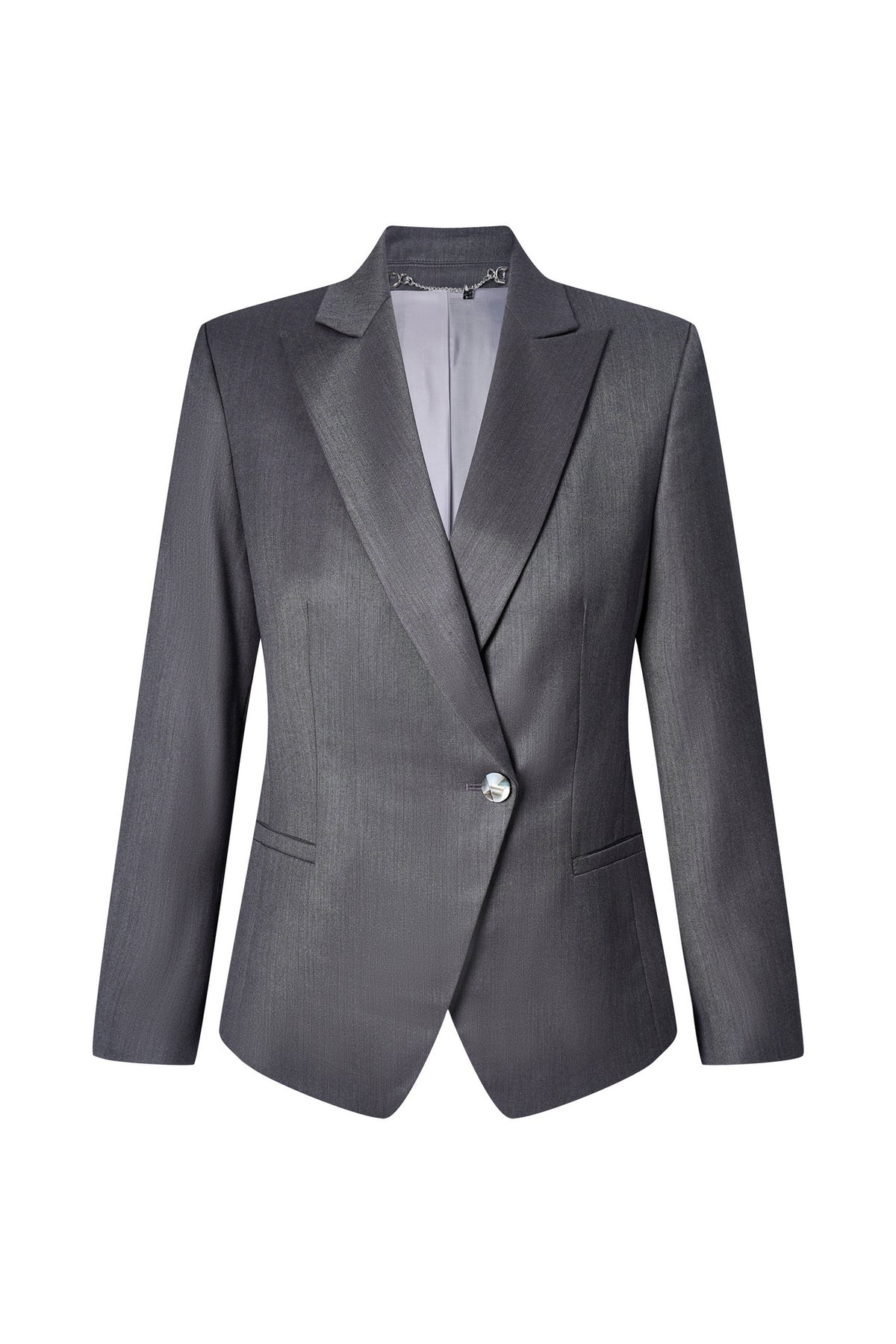 LUXURY-luxury-super-160's-wool-pure-wool-suit-blazer-66914340-Grey