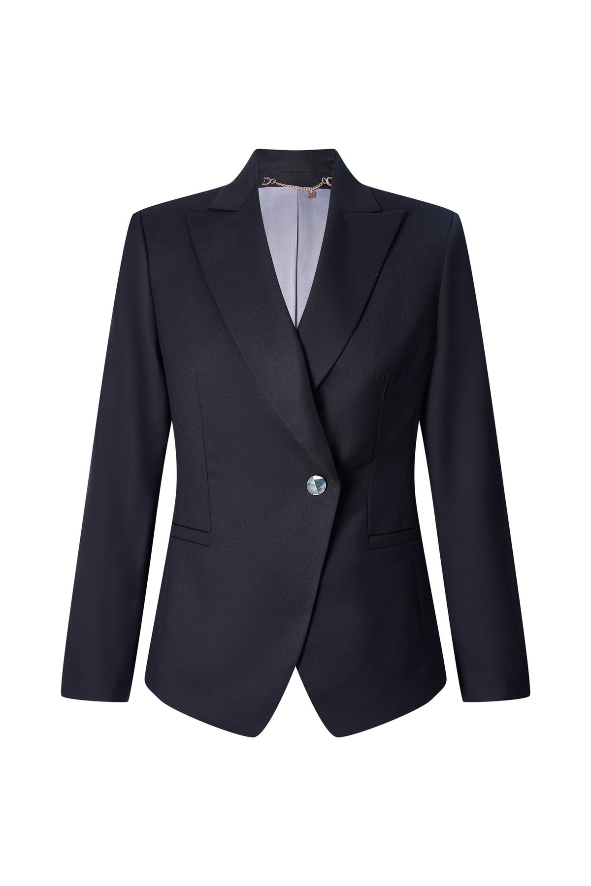 LUXURY-luxury-super-160's-wool-pure-wool-suit-blazer-66914340-Black