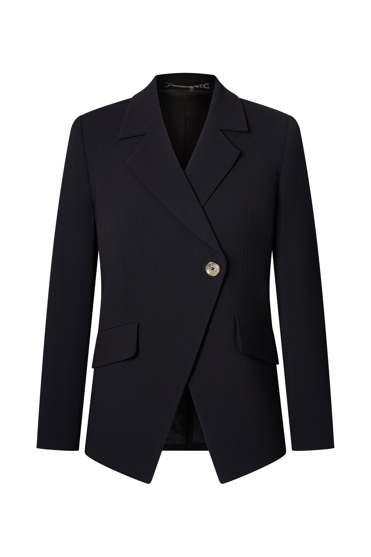 LUXURY-luxury-europe-fabric-notch-lapel-suit-blazer-66917315-Black