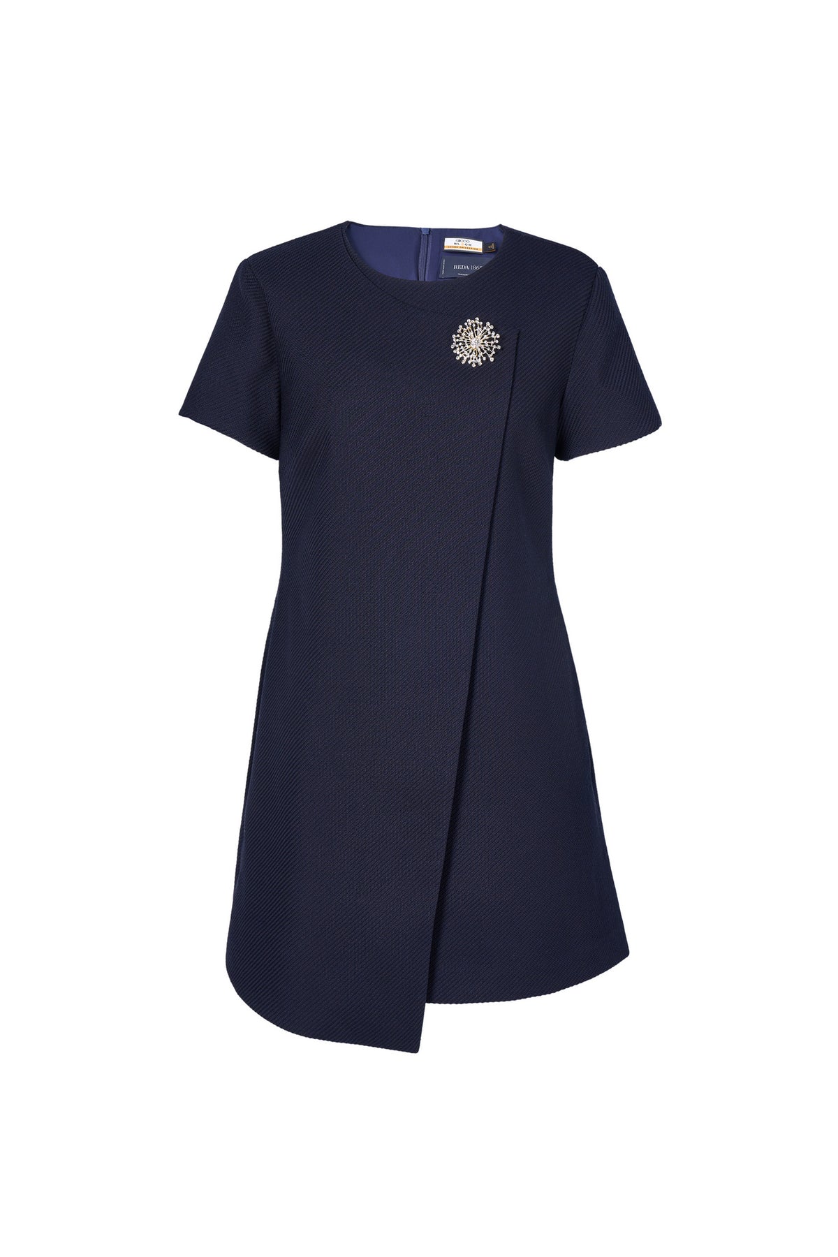 LUXURY-luxury-italy-fabric-dobby-dress-66934322-Blue