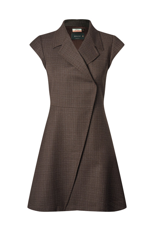 LUXURY-luxury-italy-fabric-pure-wool-dress-66934336-Brown