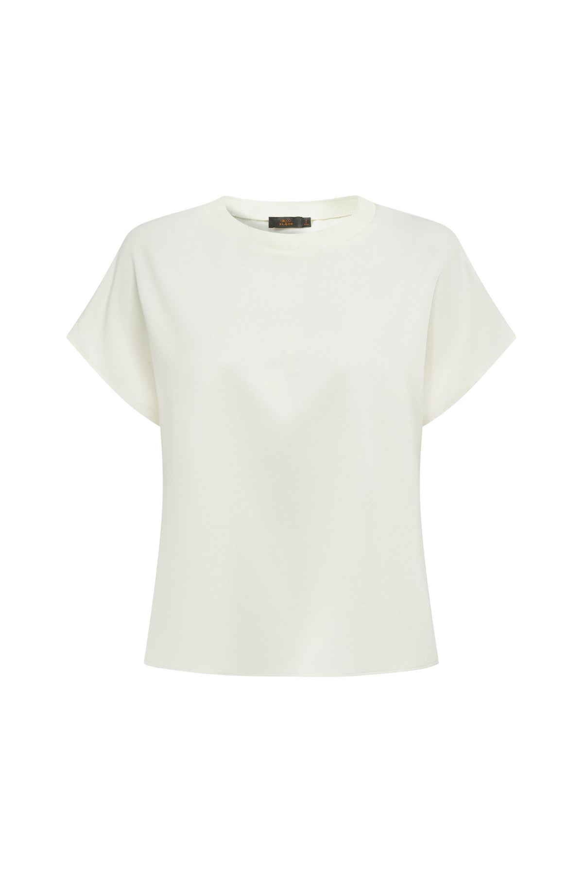 BLAACK WOMAN-blaack-crepe-round-neck-blouse-(with-detachable-necklace)-66941227-White
