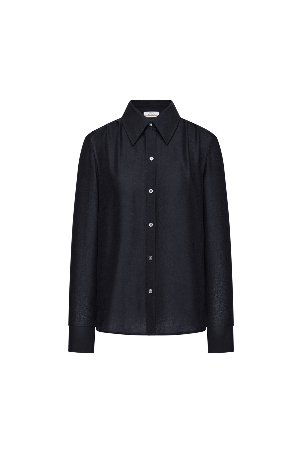 LUXURY-luxury-europe-fabric-twill-blouse-66945201-Blue