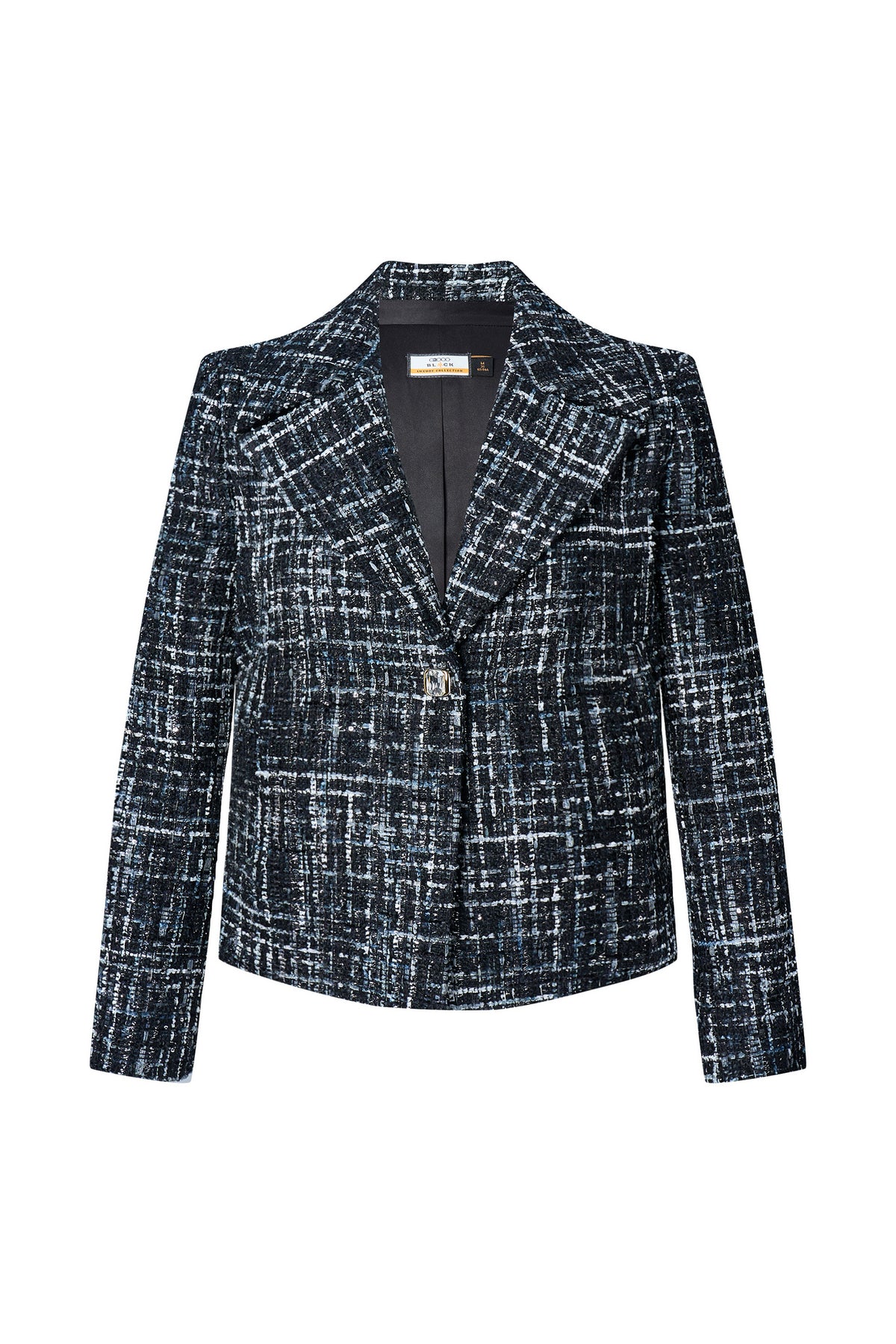 LUXURY-luxury-lapel-collar-jacket-66981460-Black