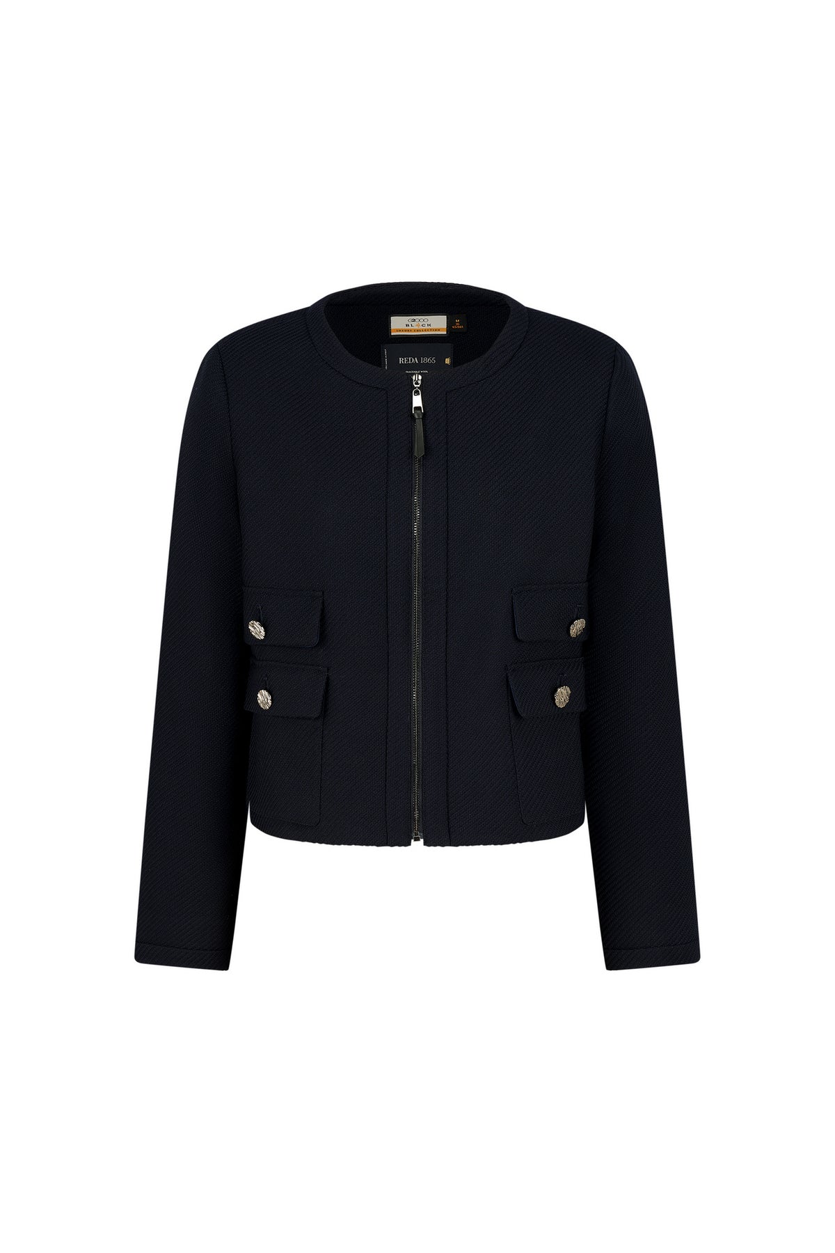 LUXURY-luxury-italy-fabric-dobby-jacket-66984440-Blue